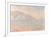 Falaises de Pourville, Le Matin, 1897-Claude Monet-Framed Giclee Print