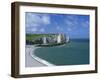 Falaises, Near Etretat, Haute Normandie, France-Hans Peter Merten-Framed Photographic Print