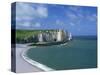 Falaises, Near Etretat, Haute Normandie, France-Hans Peter Merten-Stretched Canvas