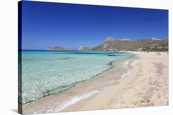 Falassarna Beach, Falassarna, Chania (Khania), Crete, Greek Islands, Greece, Europe-Markus Lange-Stretched Canvas