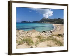 Falassarna Beach, Falassarna, Chania Region, Crete, Greek Islands, Greece, Europe-Stuart Black-Framed Photographic Print