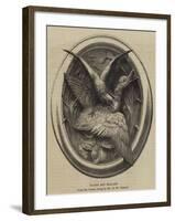 Falcon and Mallard-null-Framed Giclee Print