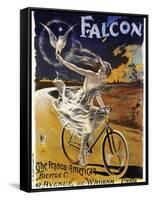 Falcon Bicycle-null-Framed Stretched Canvas