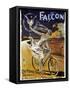 Falcon Bicycle-null-Framed Stretched Canvas