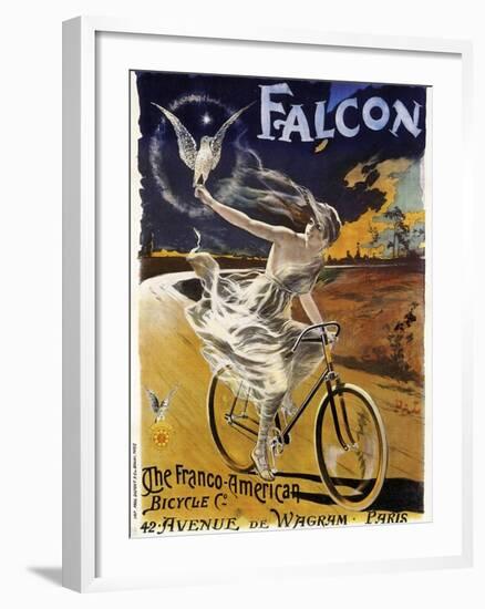 Falcon Bicycle-null-Framed Giclee Print