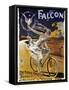 Falcon Bicycle-null-Framed Stretched Canvas