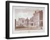 Falcon Coal Wharf, Bankside, Southwark, London, 1827-John Chessell Buckler-Framed Giclee Print