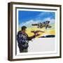 Falcon Flight-Wilf Hardy-Framed Giclee Print