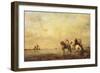 Falcon Hunt in the Sahara, 1863-Eugène Fromentin-Framed Giclee Print