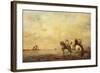 Falcon Hunt in the Sahara, 1863-Eugène Fromentin-Framed Giclee Print