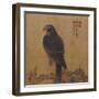 Falcon on a Pine Limb, Emperor Xuande, circa 1426-1435-null-Framed Giclee Print