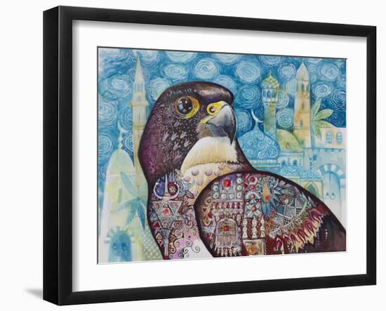 Falcon-Oxana Zaika-Framed Giclee Print