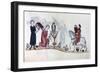 Falconers with their Birds, 13th Century-null-Framed Giclee Print