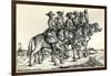 Falconers-Hans Burgkmair-Framed Giclee Print