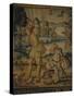 Falconry Hunting Tapestry Based on Cartoon by Laurent Guyot-null-Stretched Canvas