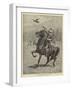 Falconry in Afghanistan-John Charlton-Framed Giclee Print