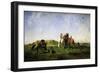 Falconry in Algeria, 1862-Eugene Fromentin-Framed Giclee Print