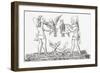 Falconry in the Middle Ages-null-Framed Giclee Print