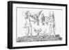 Falconry in the Middle Ages-null-Framed Giclee Print