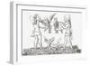 Falconry in the Middle Ages-null-Framed Giclee Print