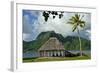 Faleo'o on the shore, Pago Pago, Tutuila Island, American Samoa.-Jerry Ginsberg-Framed Photographic Print