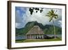 Faleo'o on the shore, Pago Pago, Tutuila Island, American Samoa.-Jerry Ginsberg-Framed Photographic Print