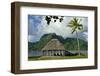 Faleo'o on the shore, Pago Pago, Tutuila Island, American Samoa.-Jerry Ginsberg-Framed Photographic Print