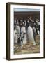 Falkland Islands, East Falkland. Gentoo Penguin Colony-Cathy & Gordon Illg-Framed Photographic Print