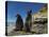 Falkland Islands. Rockhopper Penguin Calling-Ellen Anon-Stretched Canvas