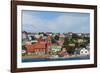 Falkland Islands. Stanley. View from the Water-Inger Hogstrom-Framed Photographic Print