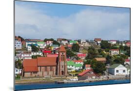 Falkland Islands. Stanley. View from the Water-Inger Hogstrom-Mounted Photographic Print