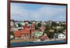 Falkland Islands. Stanley. View from the Water-Inger Hogstrom-Framed Photographic Print