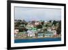 Falkland Islands. Stanley. View from the Water-Inger Hogstrom-Framed Photographic Print