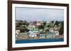 Falkland Islands. Stanley. View from the Water-Inger Hogstrom-Framed Photographic Print