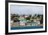 Falkland Islands. Stanley. View from the Water-Inger Hogstrom-Framed Photographic Print