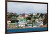 Falkland Islands. Stanley. View from the Water-Inger Hogstrom-Framed Photographic Print