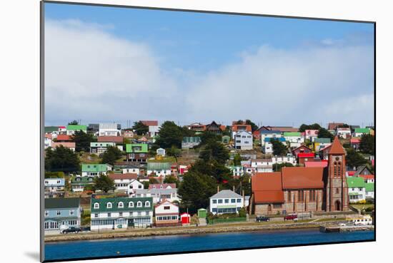 Falkland Islands. Stanley. View from the Water-Inger Hogstrom-Mounted Photographic Print