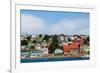 Falkland Islands. Stanley. View from the Water-Inger Hogstrom-Framed Photographic Print