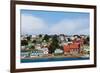 Falkland Islands. Stanley. View from the Water-Inger Hogstrom-Framed Photographic Print