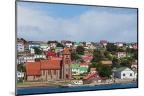 Falkland Islands. Stanley. View from the Water-Inger Hogstrom-Mounted Photographic Print