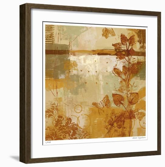 Fall Abstract II-Ursula Brenner-Framed Giclee Print