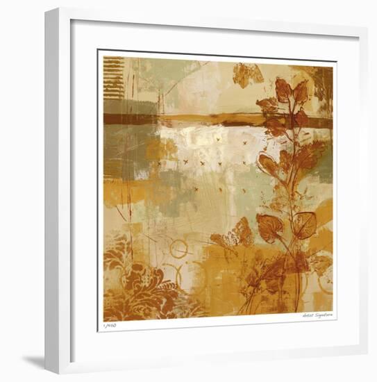 Fall Abstract II-Ursula Brenner-Framed Giclee Print