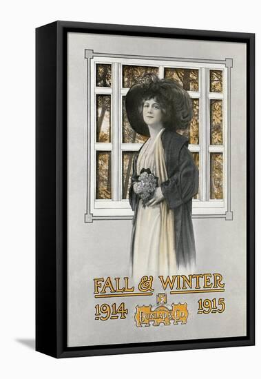 Fall and Winter 1914-1915 Dunlap and Co. Catalog Cover-null-Framed Stretched Canvas