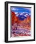 Fall Aspen Trees and Early Snow, Timpanogos, Wasatch Mountains, Utah, USA-Howie Garber-Framed Photographic Print