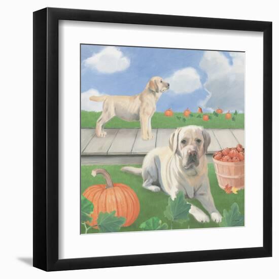 Fall at the Farm II-James Wiens-Framed Art Print