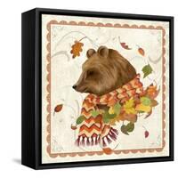 Fall Bear-Fiona Stokes-Gilbert-Framed Stretched Canvas