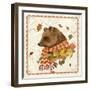 Fall Bear-Fiona Stokes-Gilbert-Framed Giclee Print