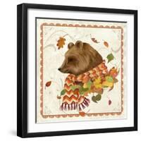 Fall Bear-Fiona Stokes-Gilbert-Framed Giclee Print