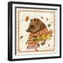 Fall Bear-Fiona Stokes-Gilbert-Framed Giclee Print