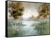 Fall Birch River-null-Framed Stretched Canvas